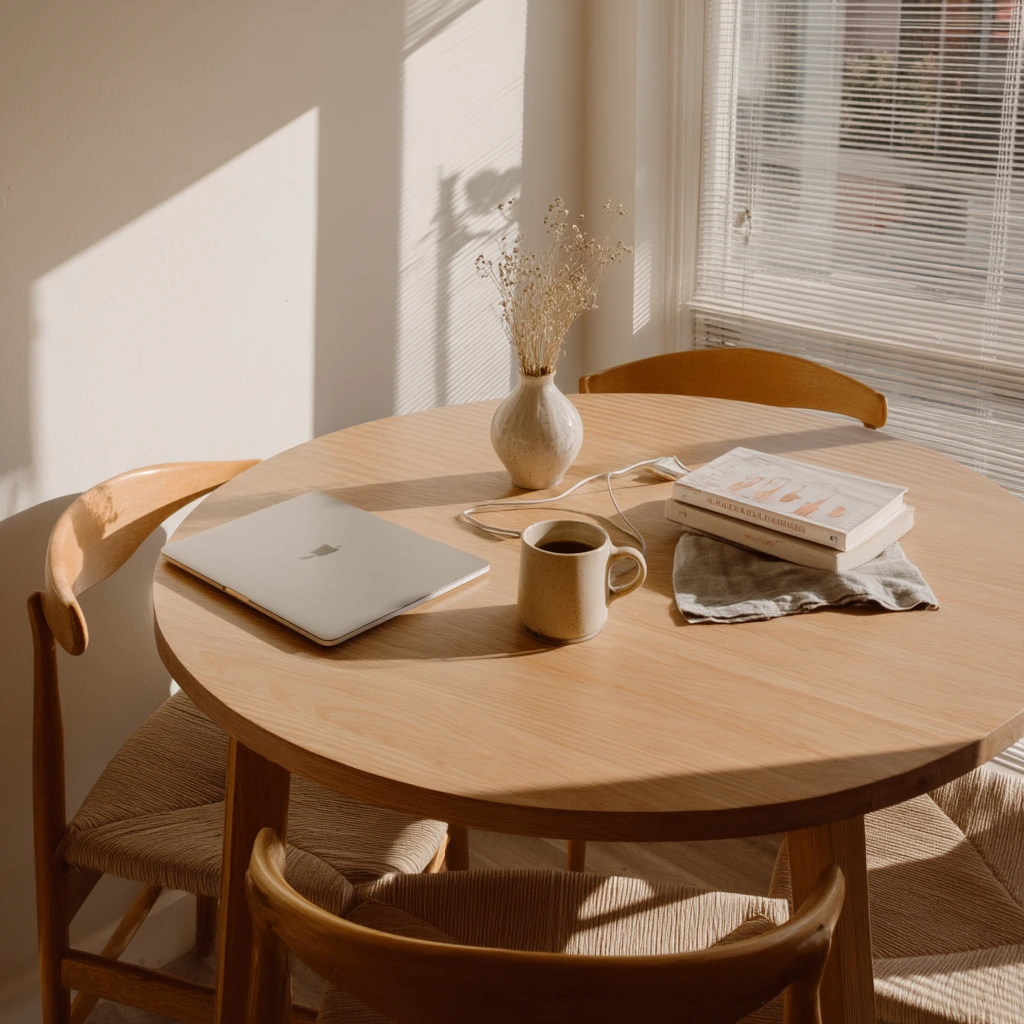 Small Apartment Dining Table Styling