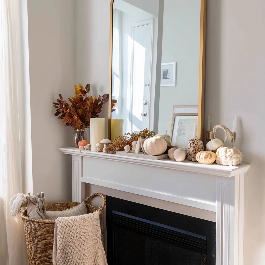 Renter-Friendly Mantel Without Nails