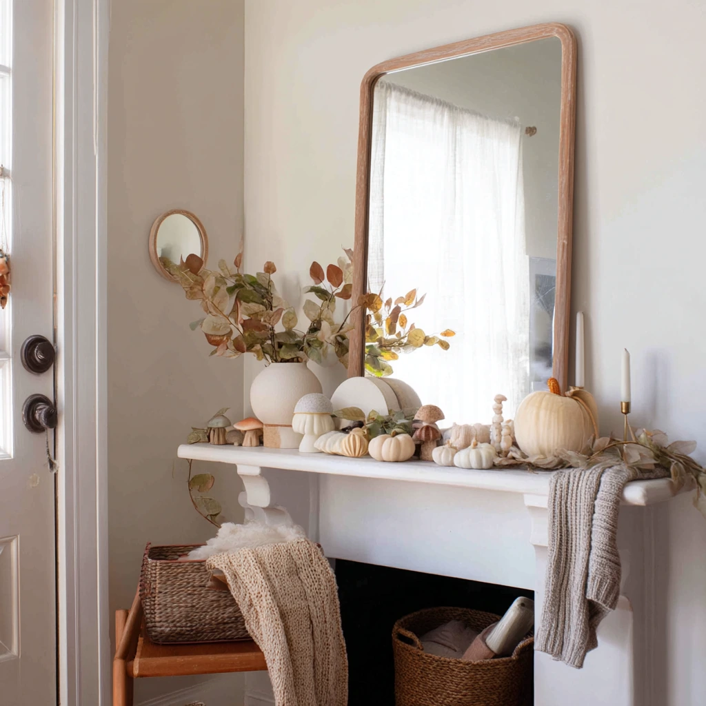 Renter-Friendly Mantel Without Nails
