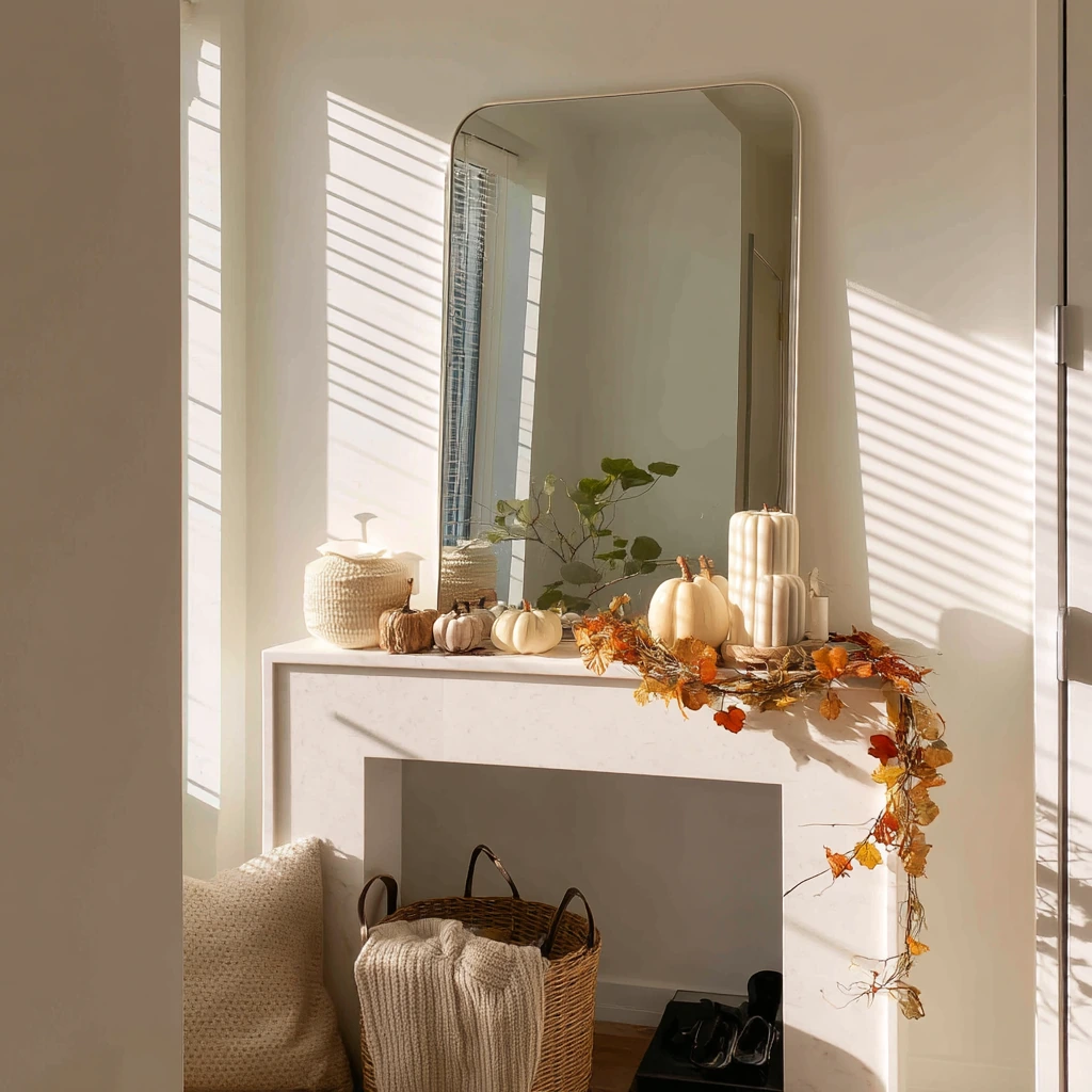 Renter-Friendly Mantel Without Nails