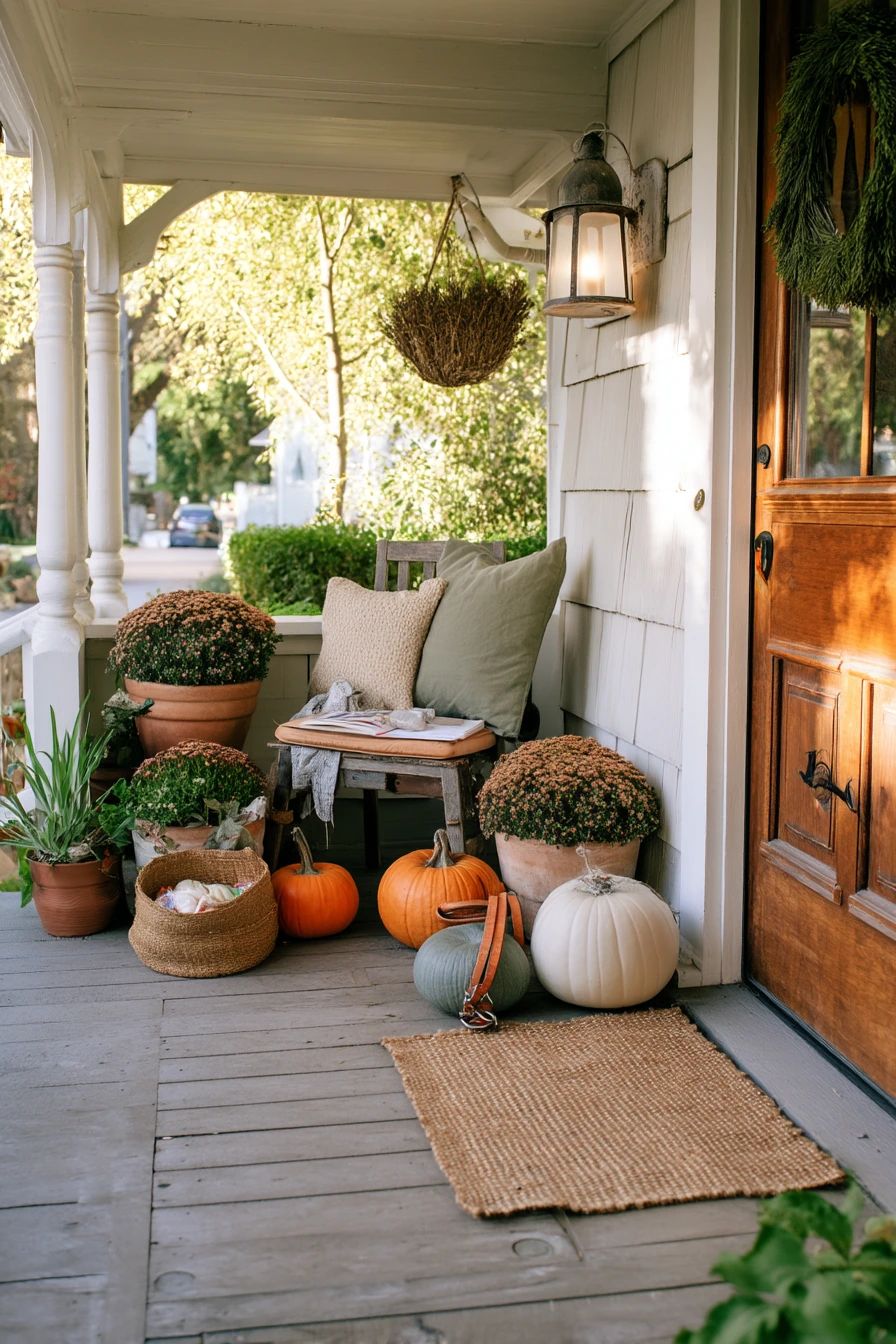 Budget Porch Decor, Smart and Warm