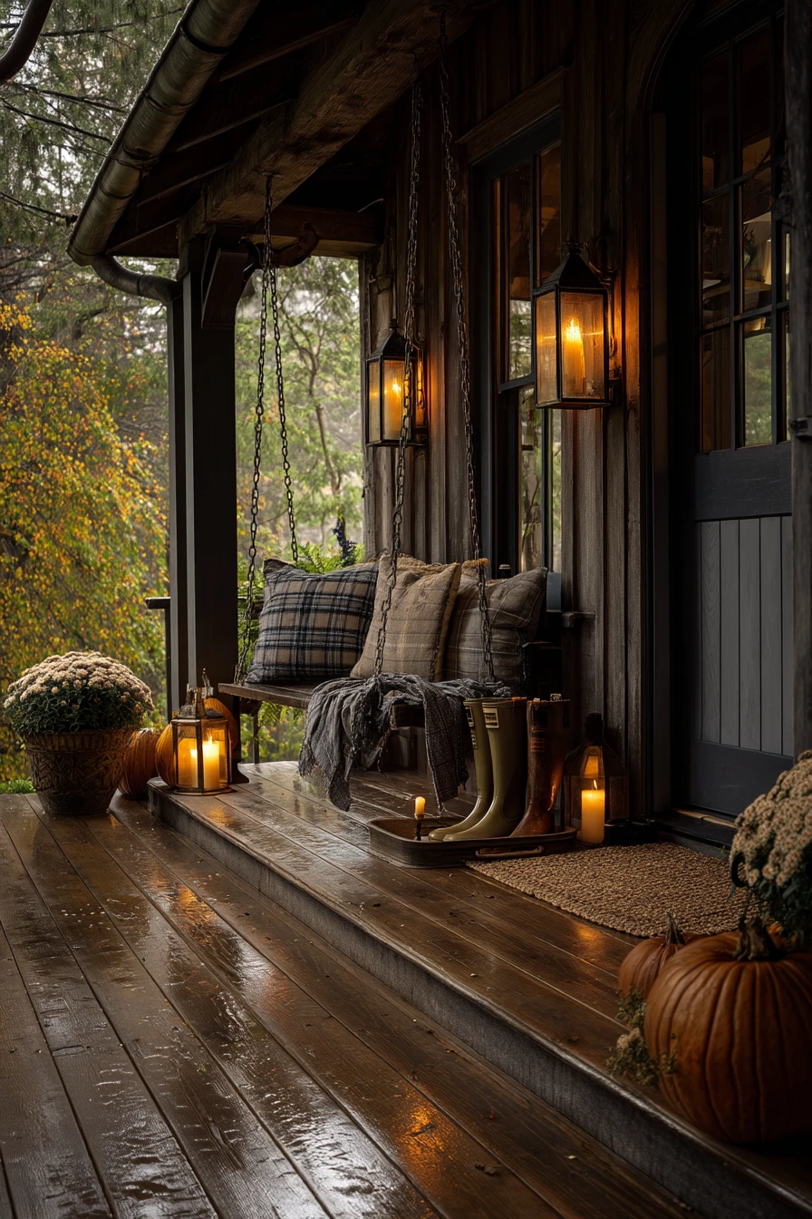 Rainy-Day Fall Entry