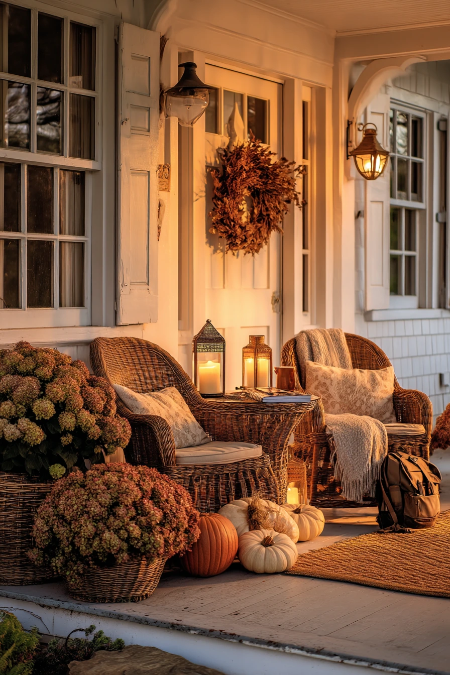 Cozy Evening Porch for Visitors