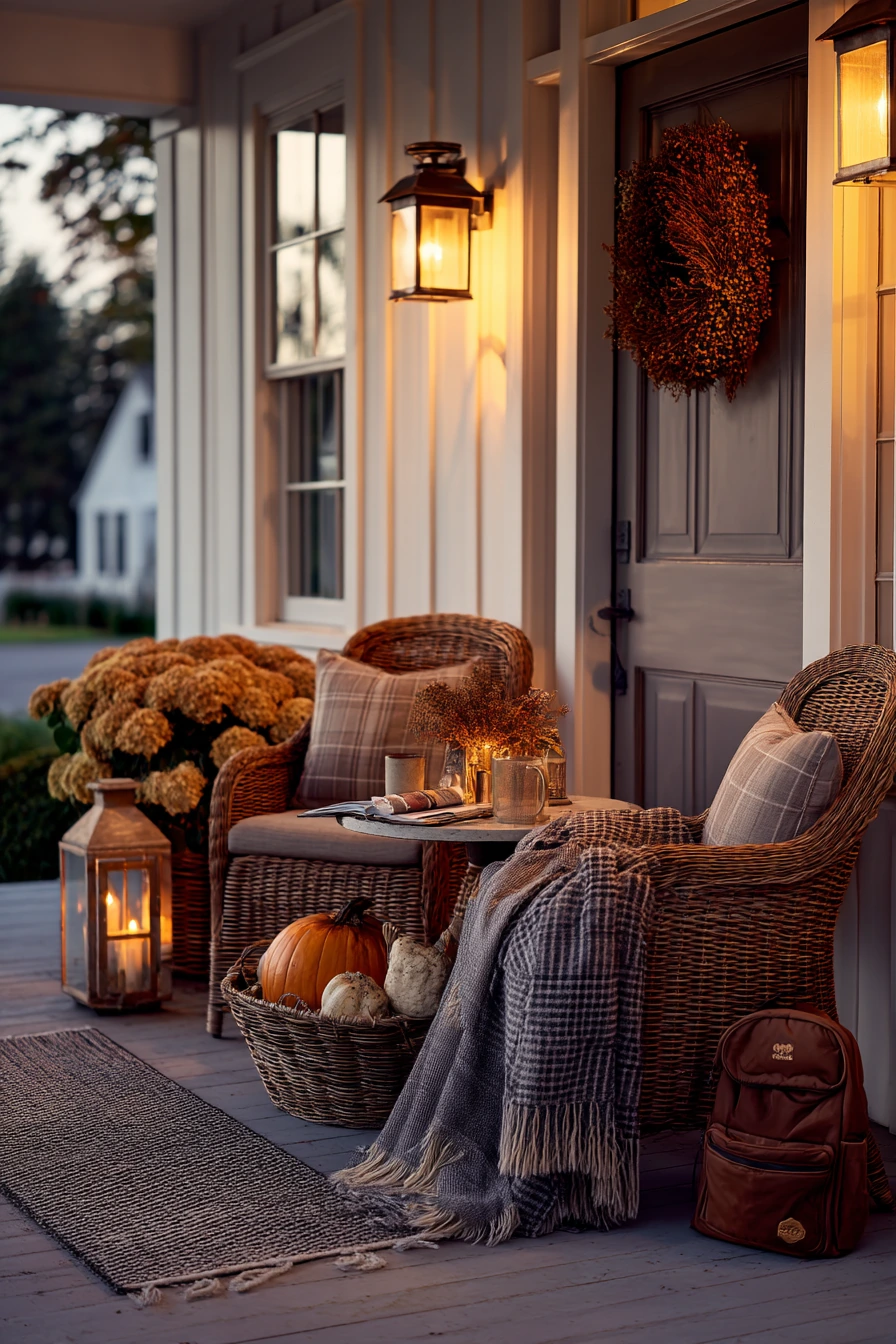 Cozy Evening Porch for Visitors