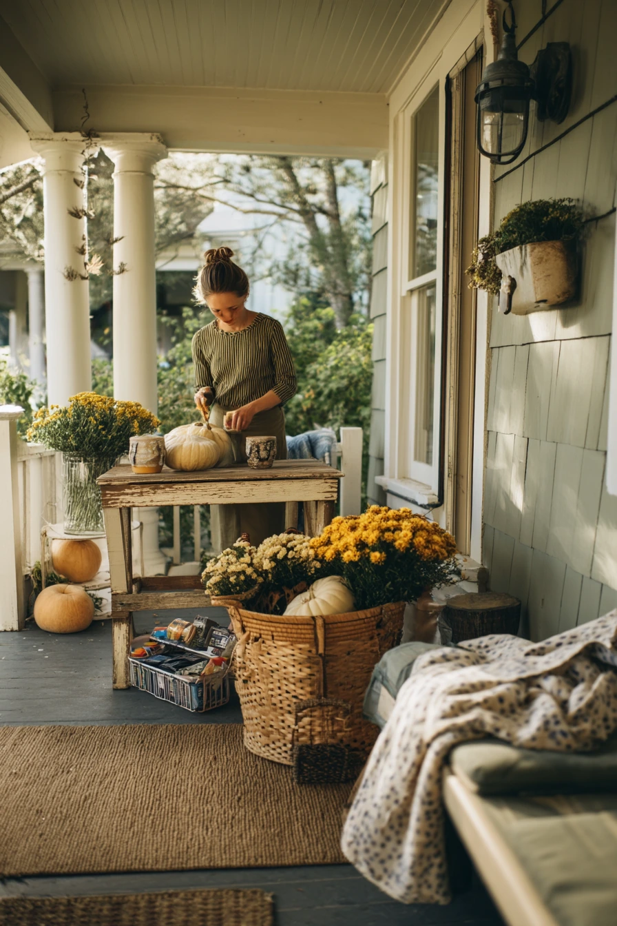 Weekend Reset on the Porch