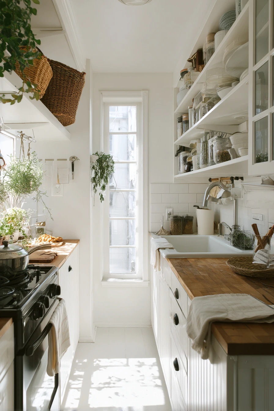 2. Small-Space Farmhouse Galley