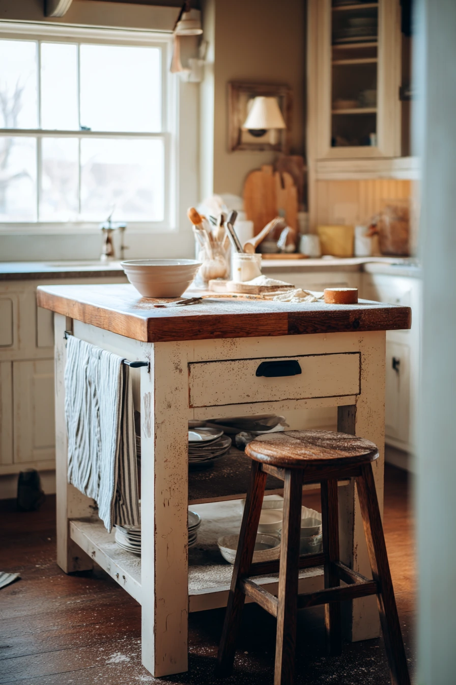 3. Budget-Friendly DIY Island