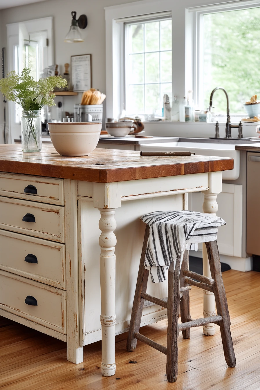 3. Budget-Friendly DIY Island