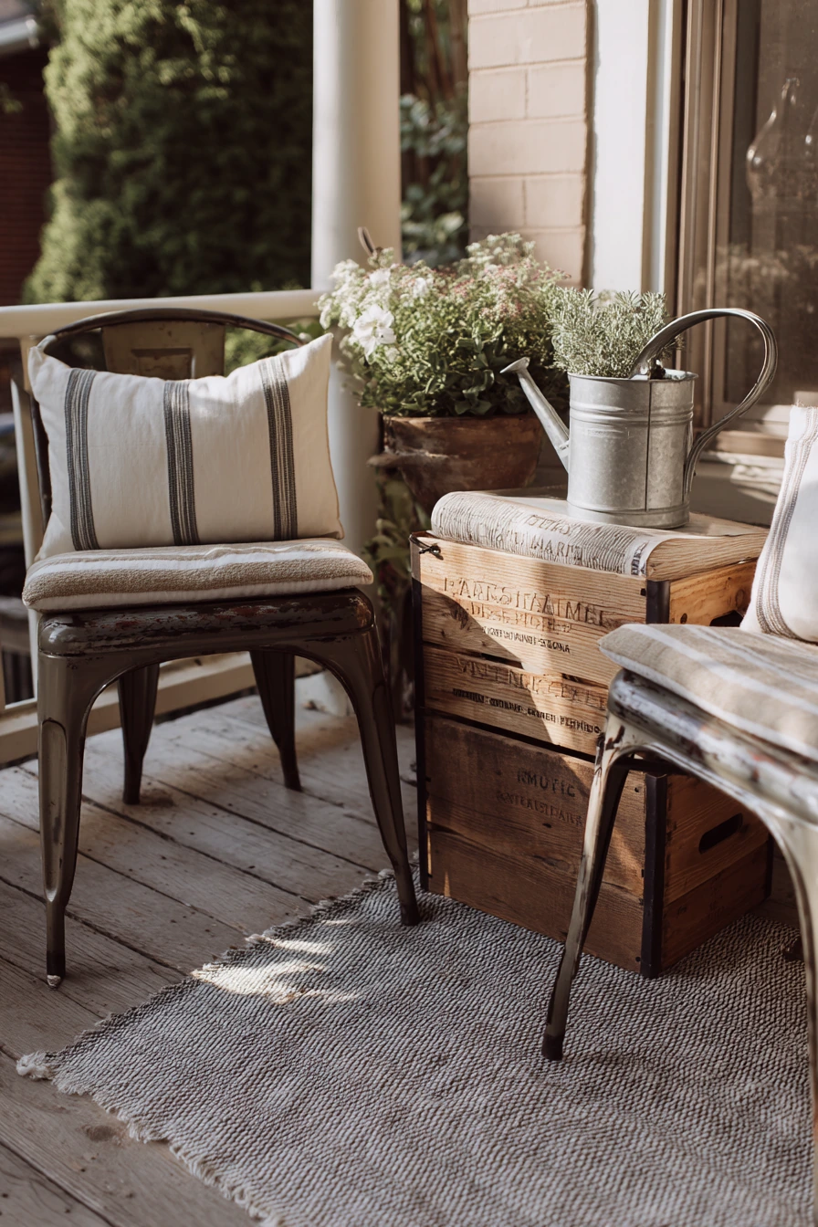 Budget-Friendly Porch Refresh with Thrifted Finds
