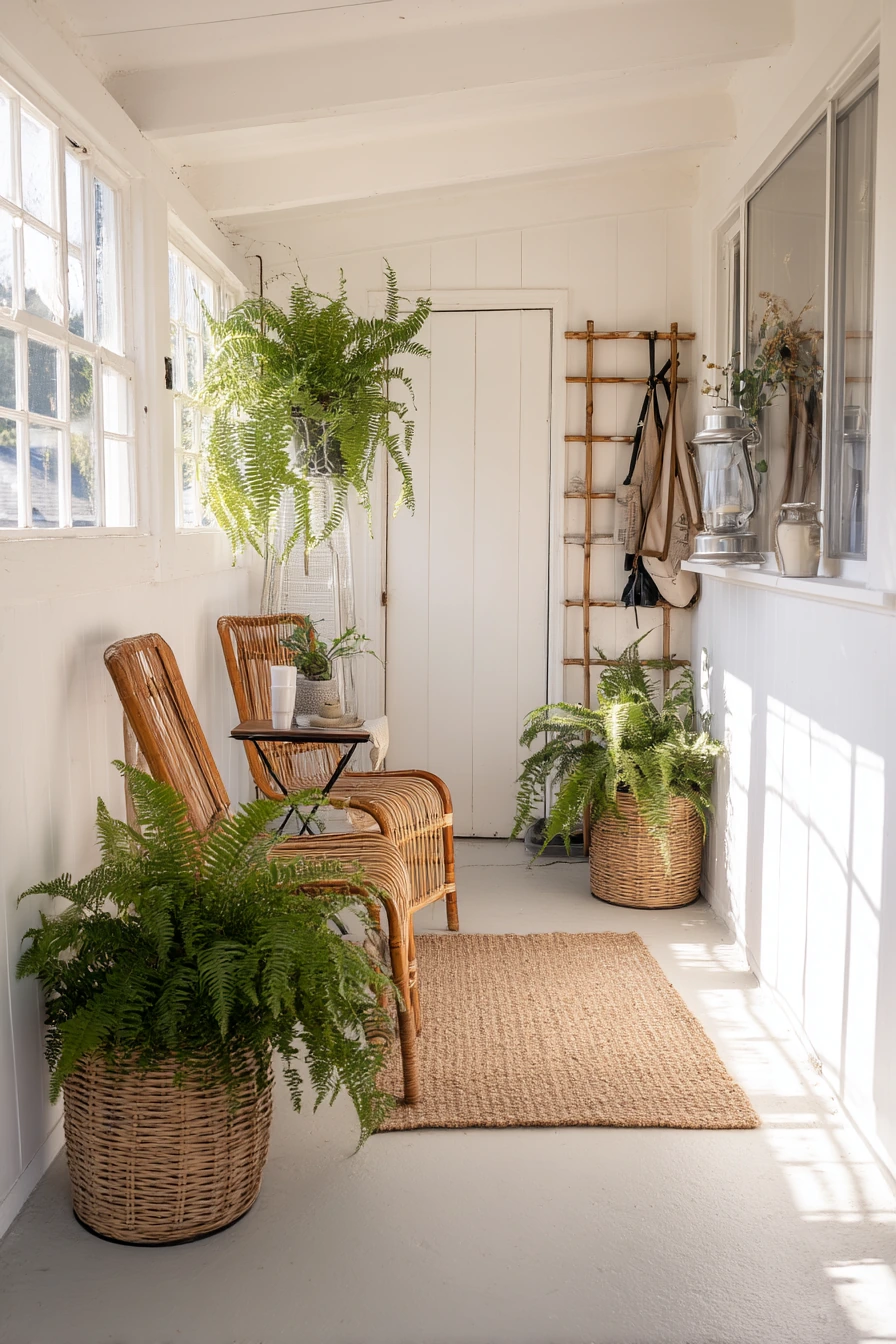 Renter-Friendly Porch with Portable Decor