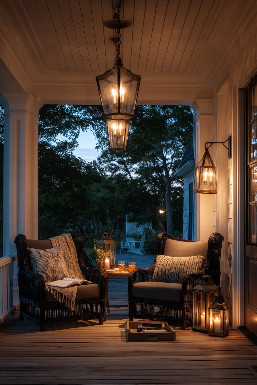 Front Porch for Evening Visiting and Conversation