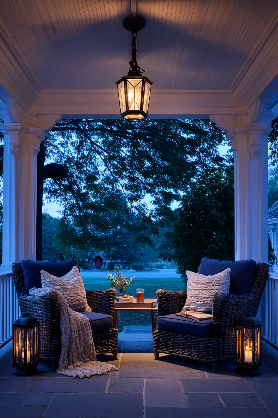 Front Porch for Evening Visiting and Conversation