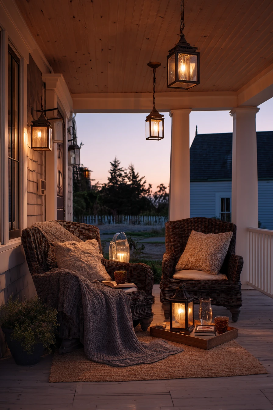 Front Porch for Evening Visiting and Conversation