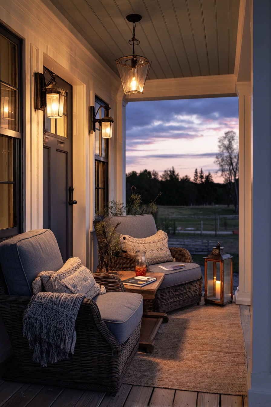 Front Porch for Evening Visiting and Conversation