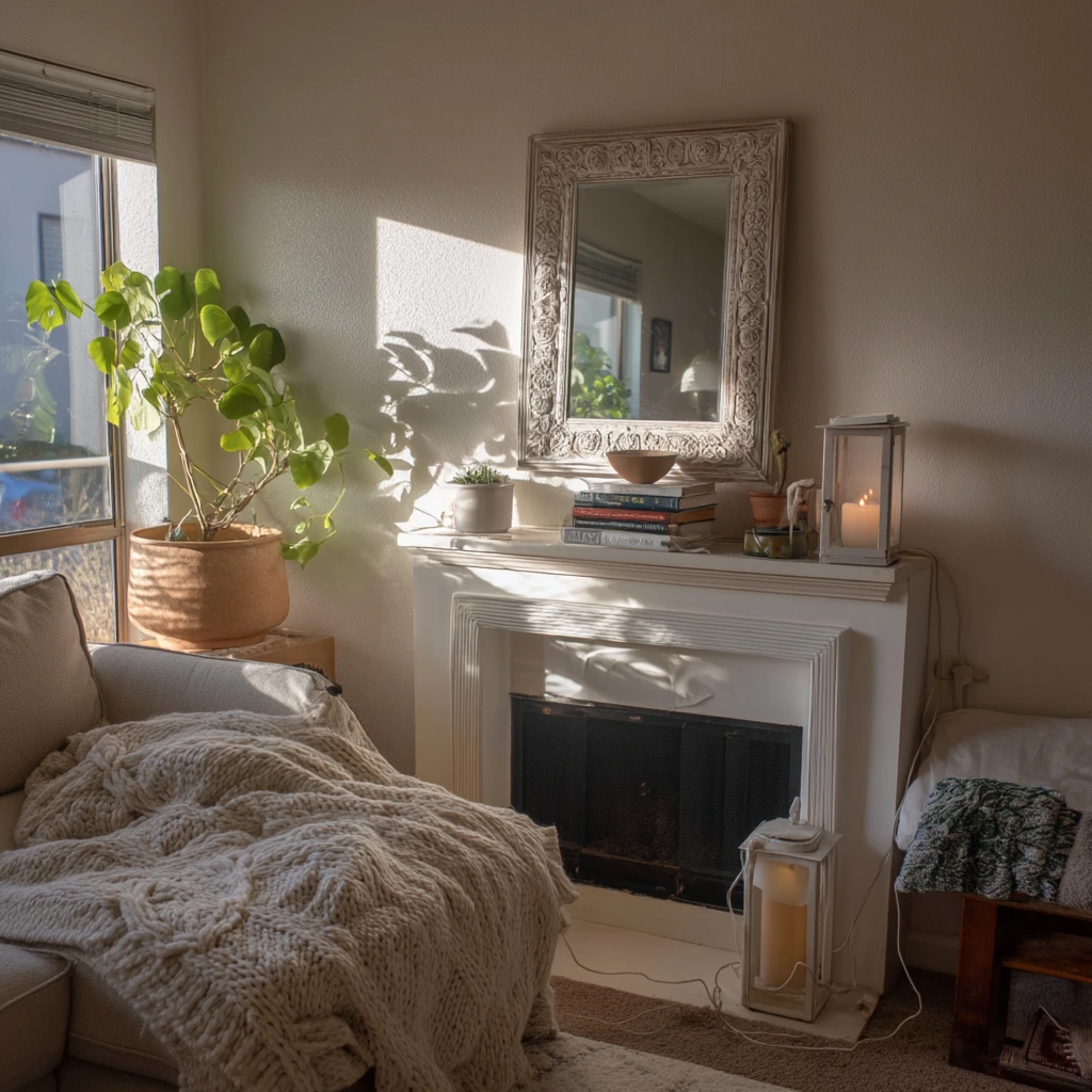 faux fireplace ideas