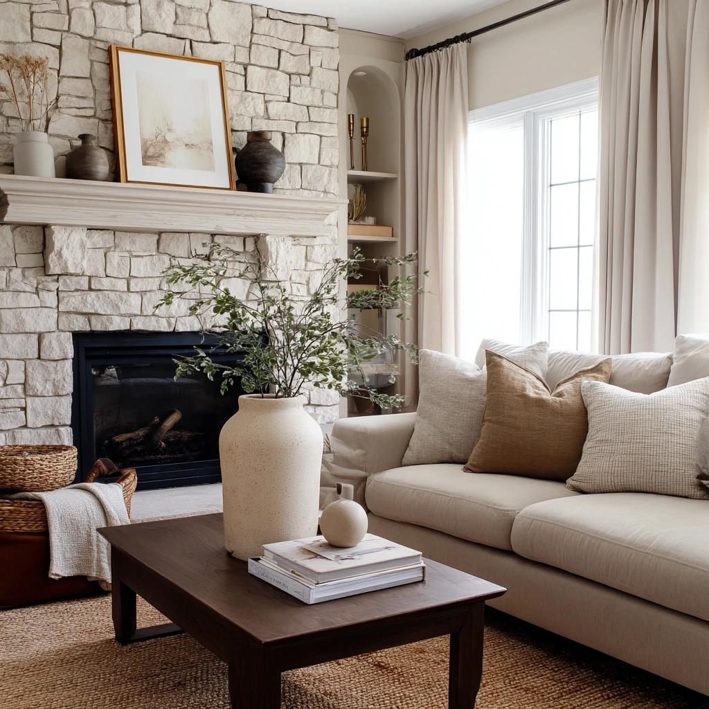 Product-Led Fireplace Makeover Reveal