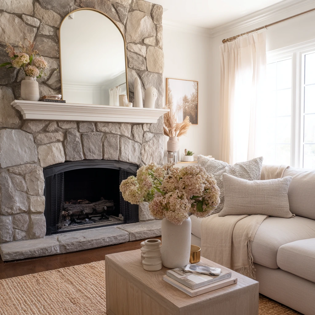 Product-Led Fireplace Makeover Reveal