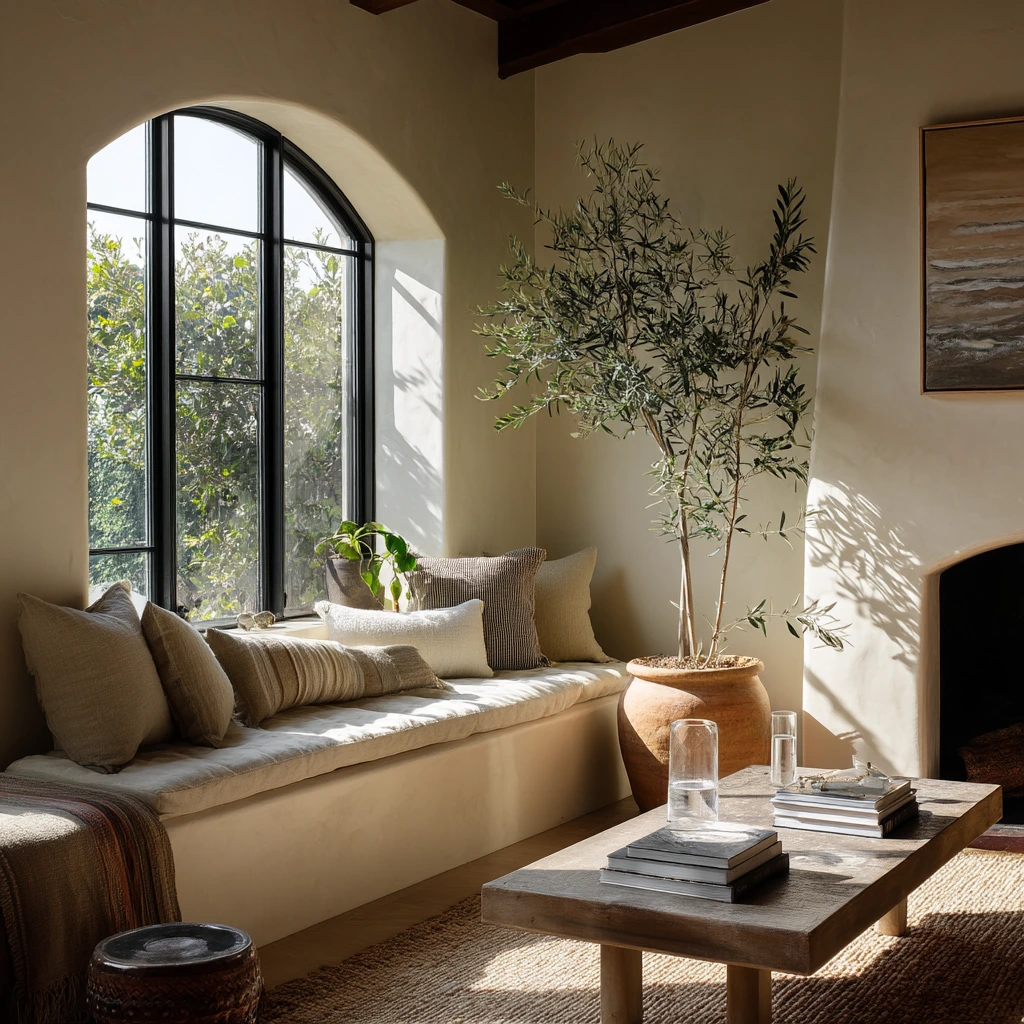 Window-Light Bench Styling