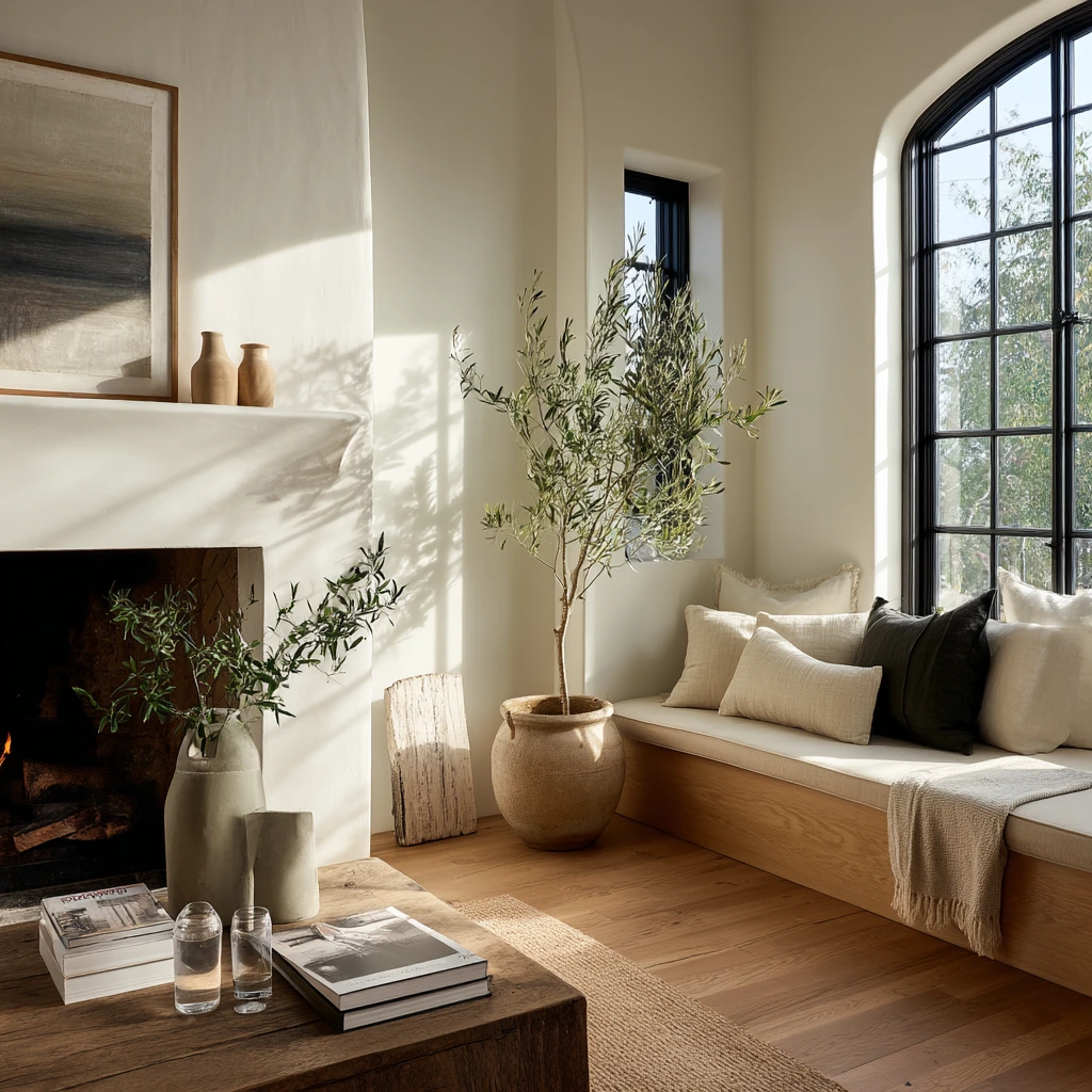 Window-Light Bench Styling