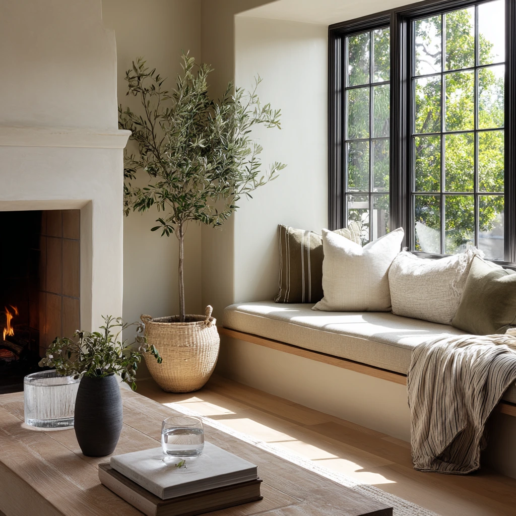 Window-Light Bench Styling