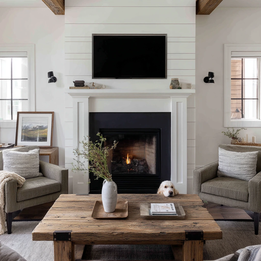 Modern Farmhouse Symmetry