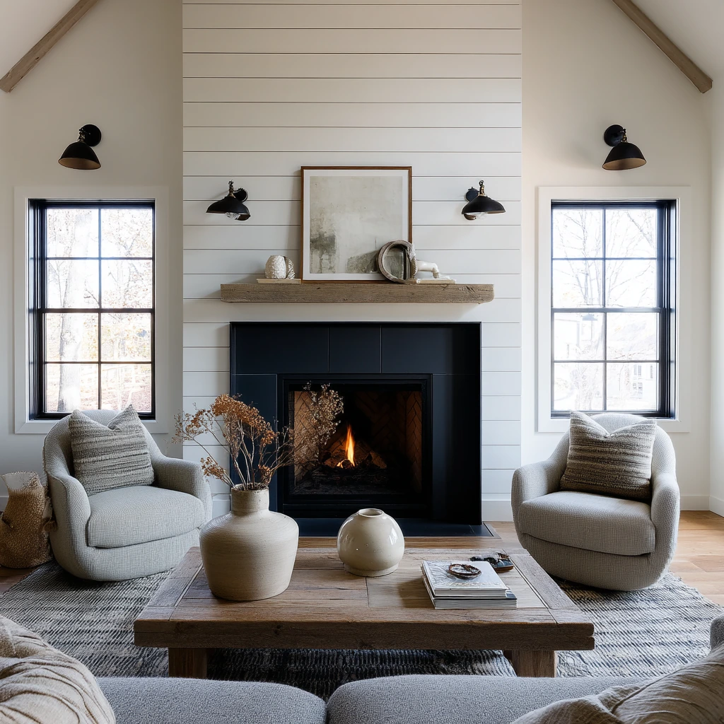 Modern Farmhouse Symmetry
