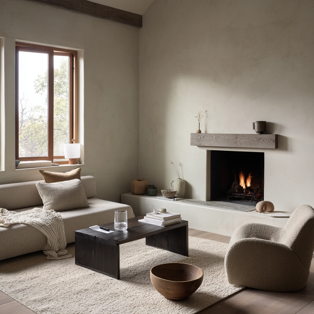 Minimal Hearth with Quiet Layers