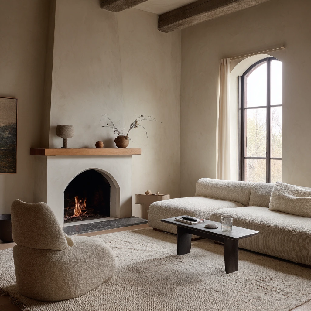 Minimal Hearth with Quiet Layers