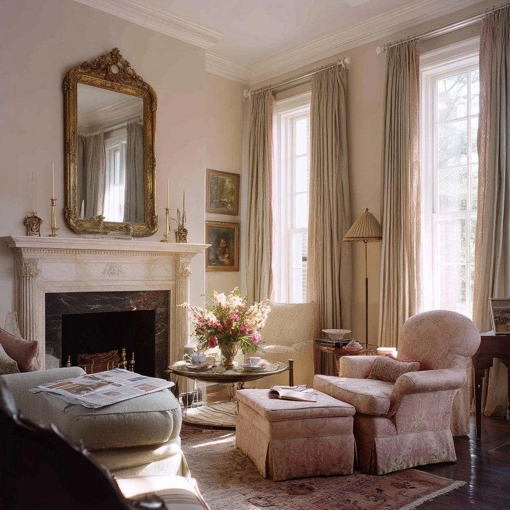 Elegant Traditional Living Room