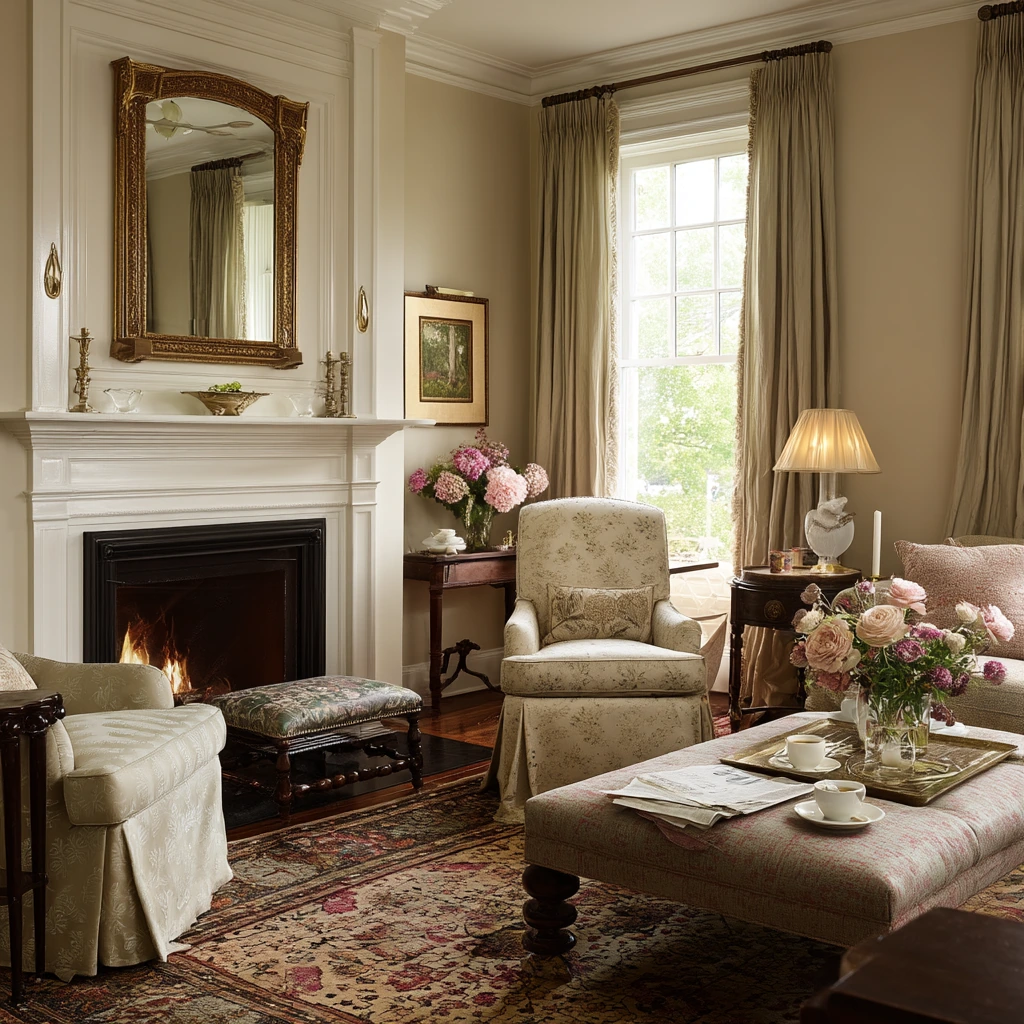 Elegant Traditional Living Room