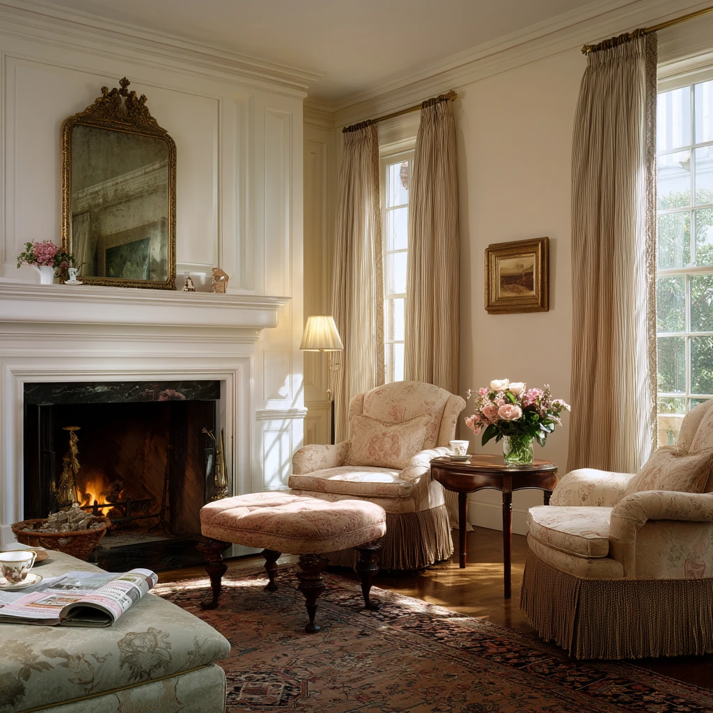Elegant Traditional Living Room