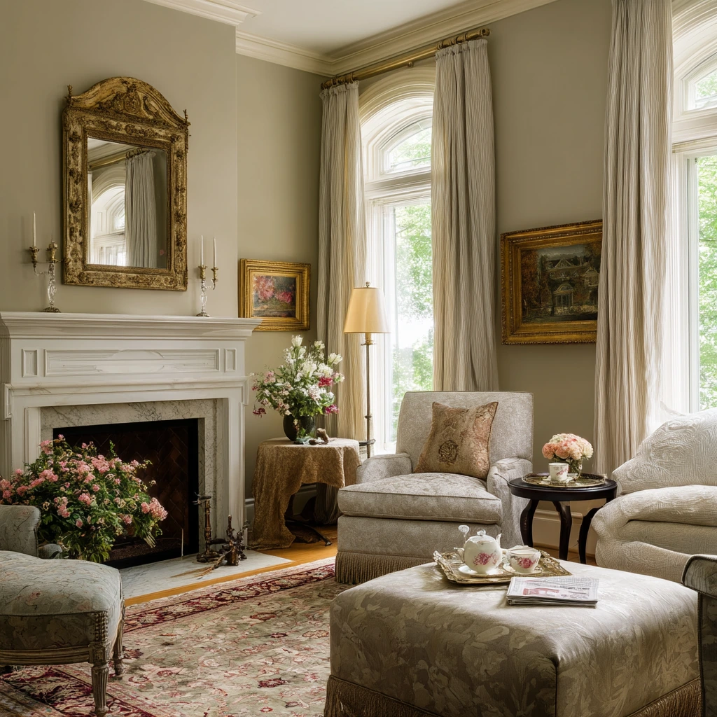 Elegant Traditional Living Room