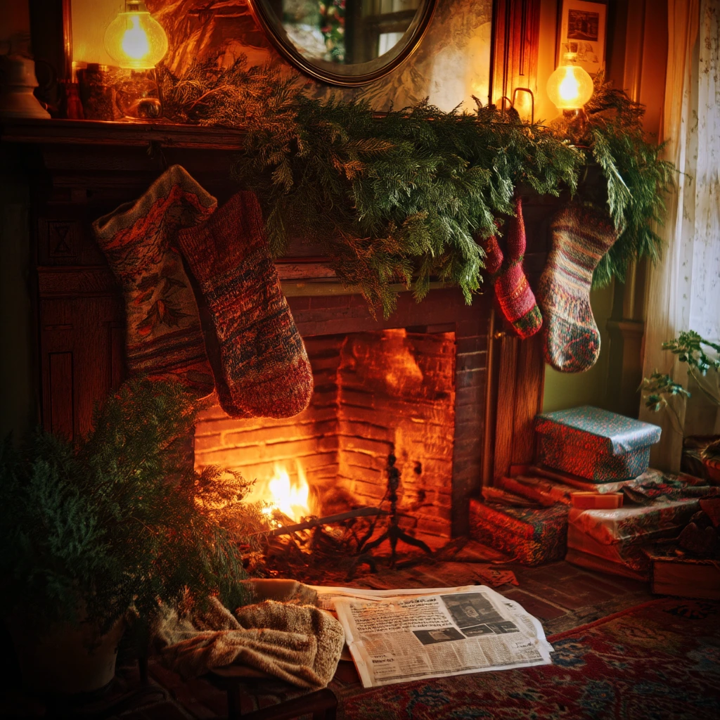 Holiday Hearth, Subtle and Lived-In