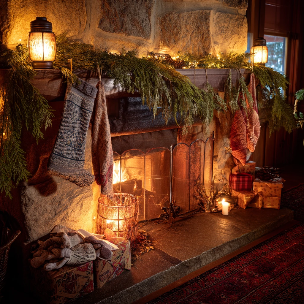 Holiday Hearth, Subtle and Lived-In