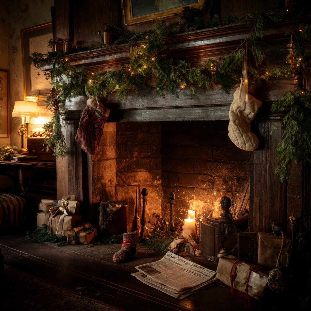 Holiday Hearth, Subtle and Lived-In
