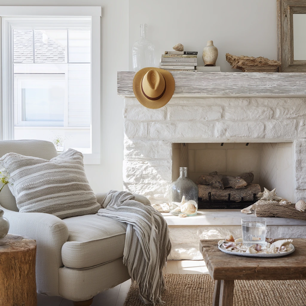 Coastal Hearth with Breezy Comfort