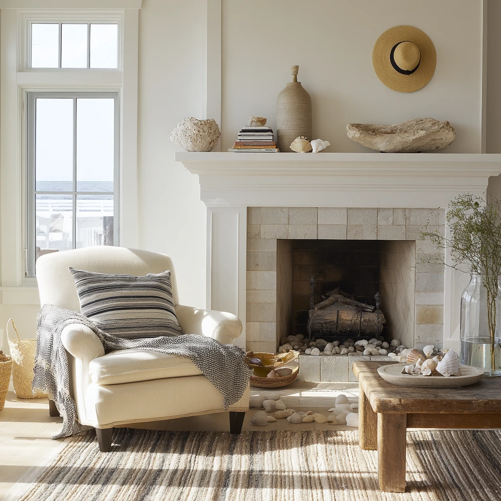 Coastal Hearth with Breezy Comfort
