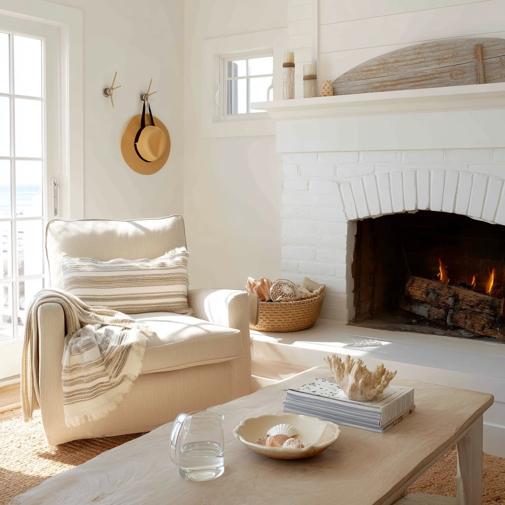 Coastal Hearth with Breezy Comfort