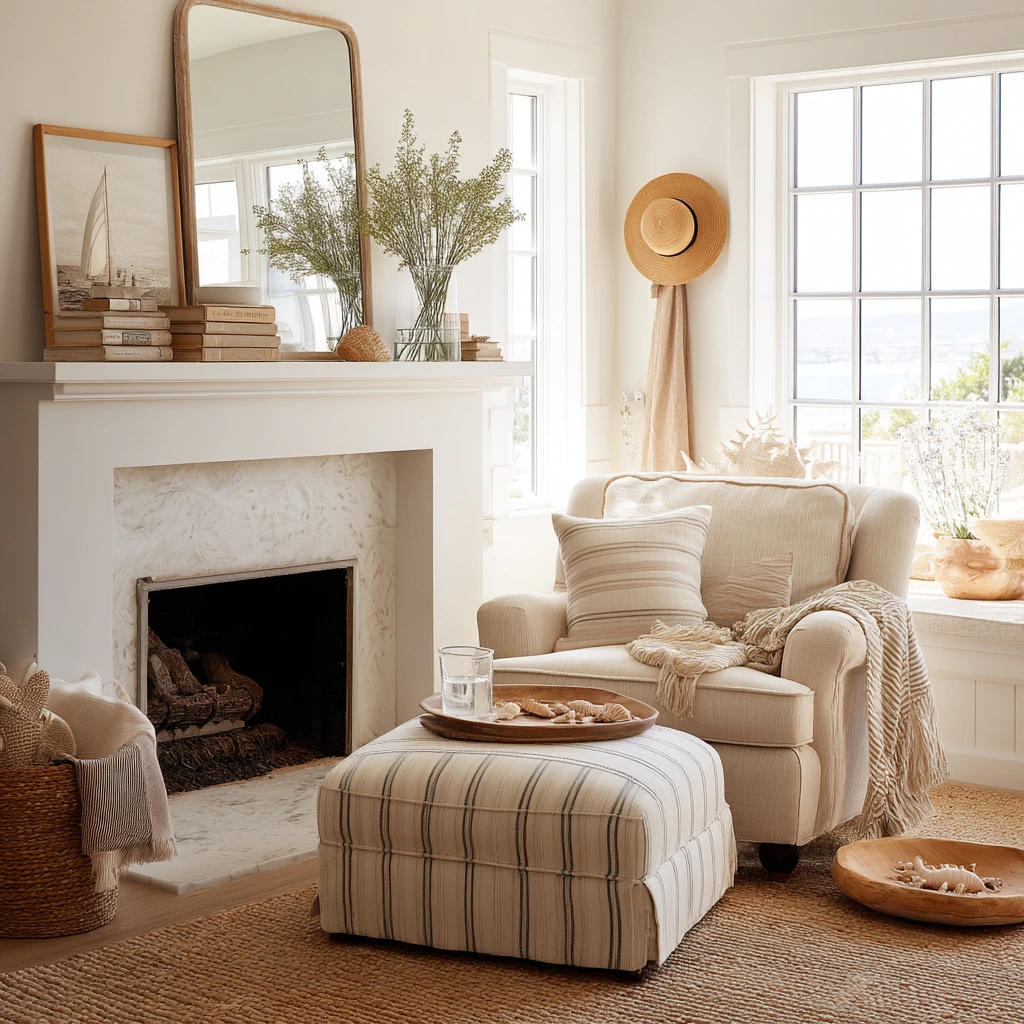 Coastal Hearth with Breezy Comfort