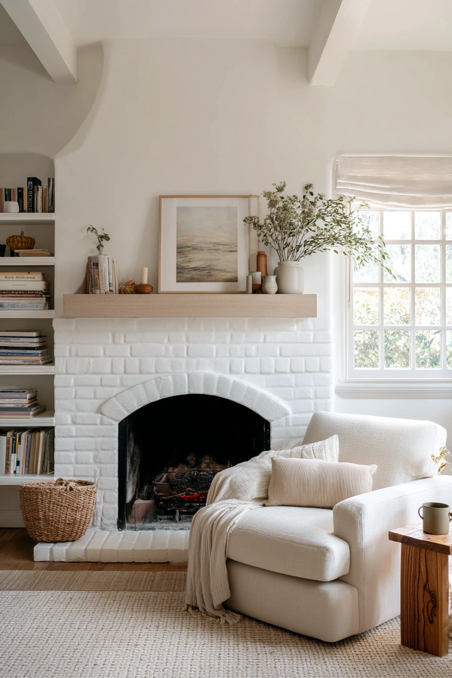 fireplace paint ideas