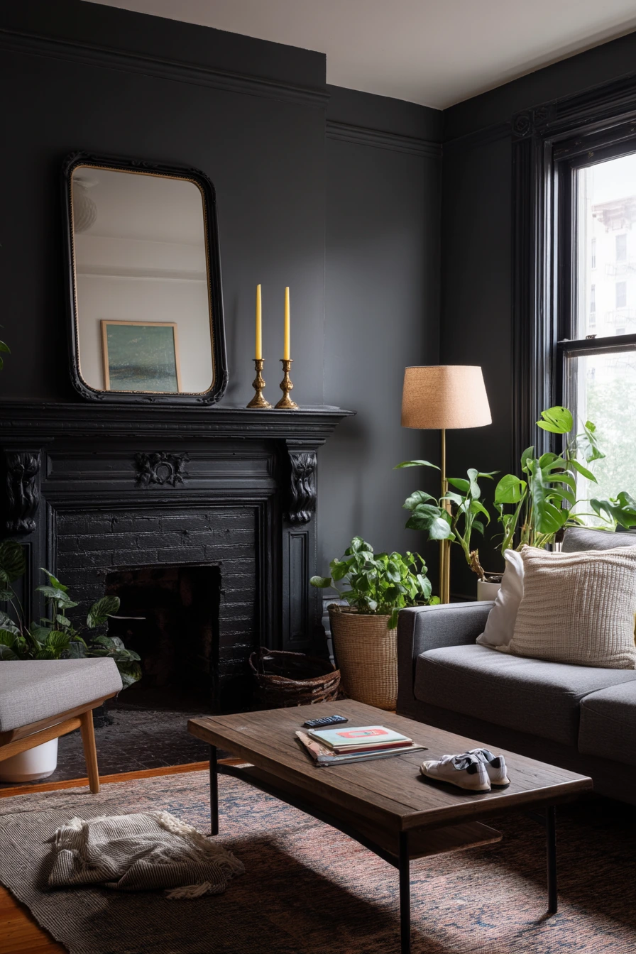 Moody Charcoal Hearth for a Renter