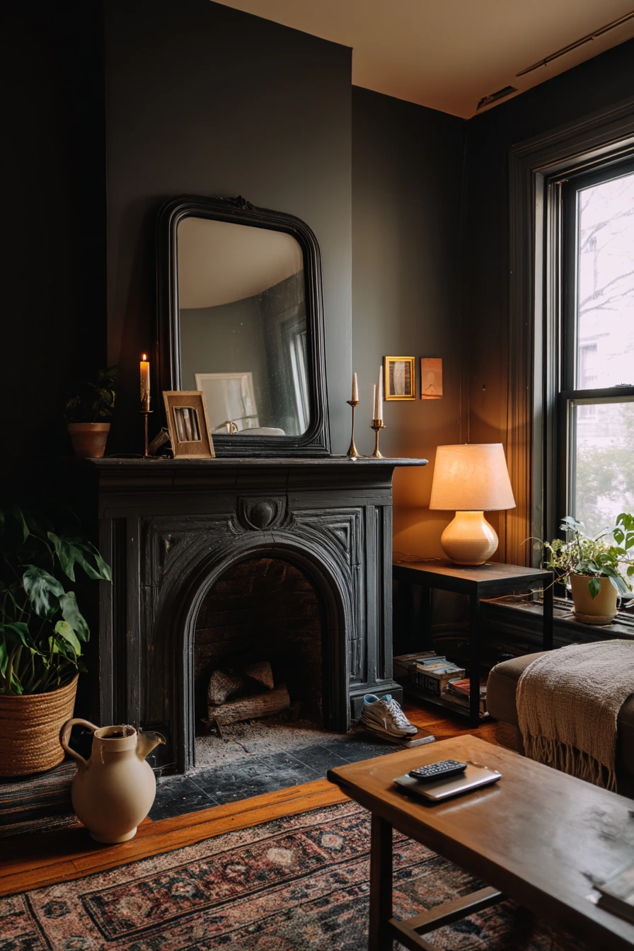 Moody Charcoal Hearth for a Renter