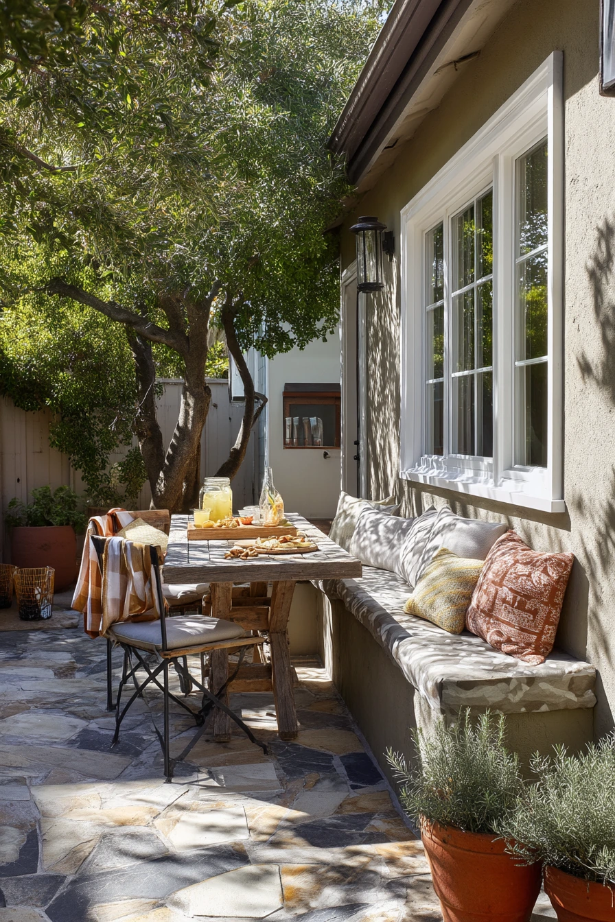 flagstone patio ideas