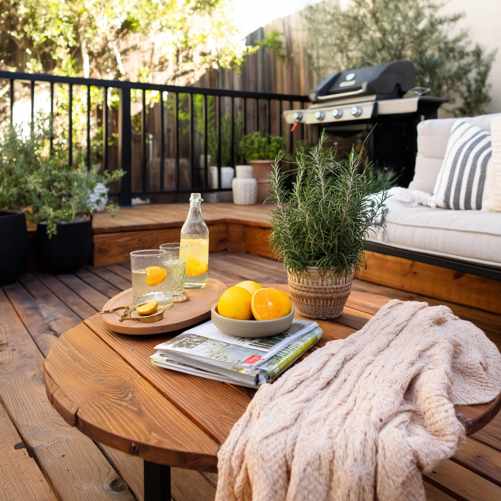 Entertaining Deck After Work