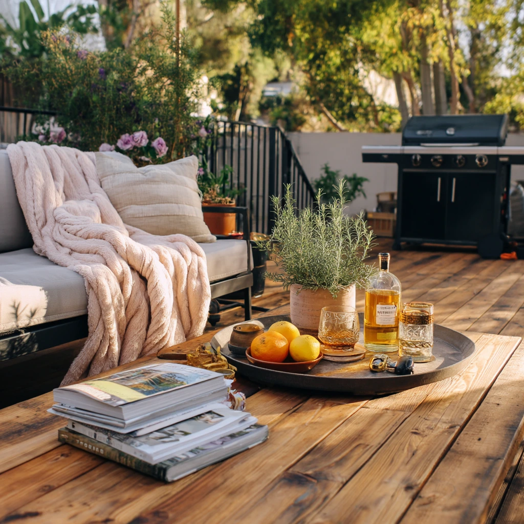 Entertaining Deck After Work