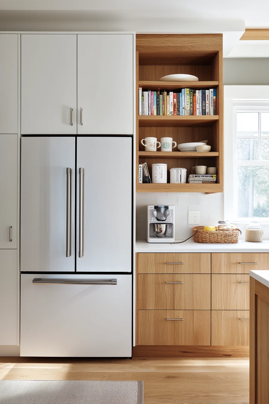 Family Kitchen Wall of Storage