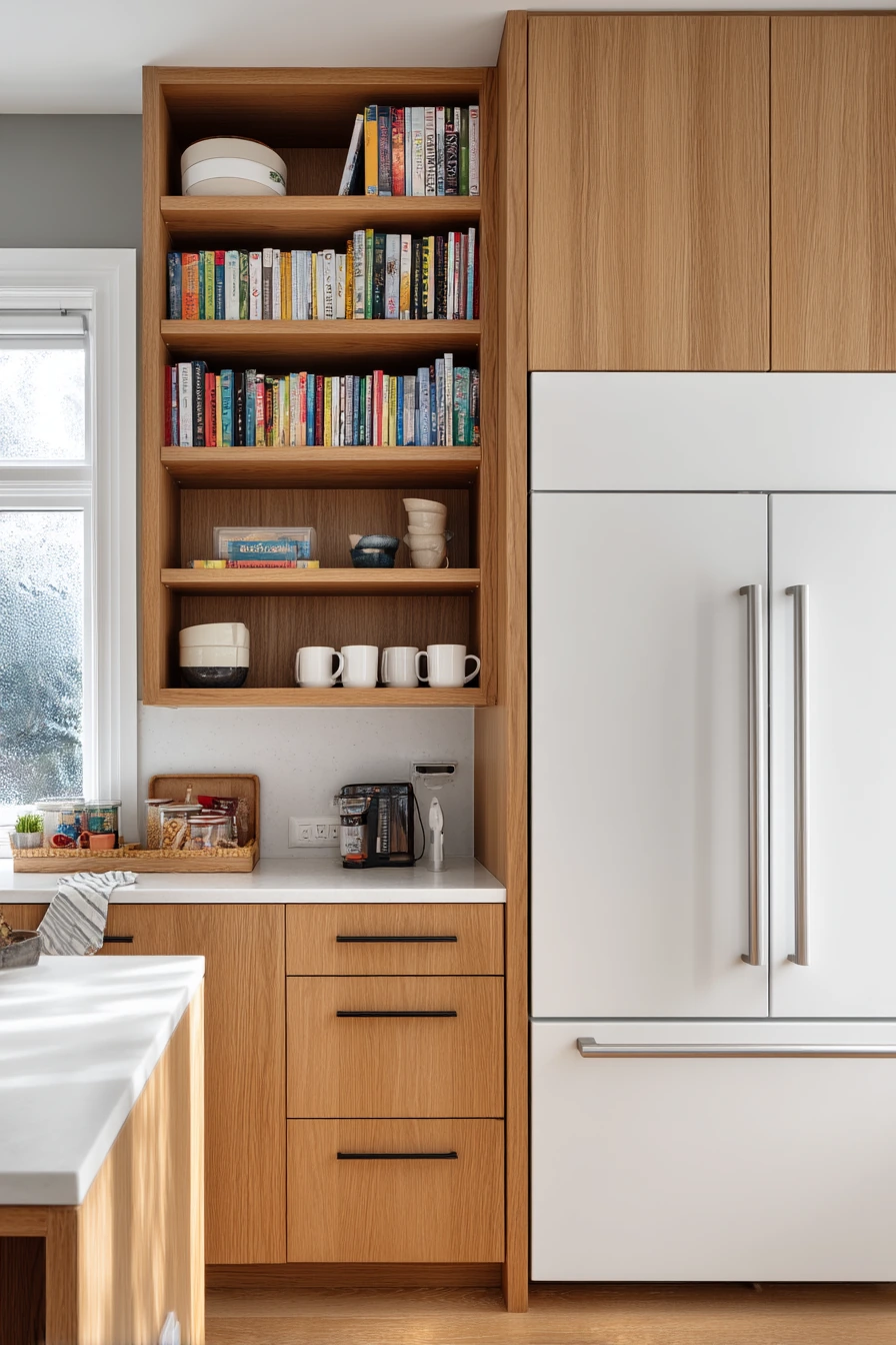 Family Kitchen Wall of Storage