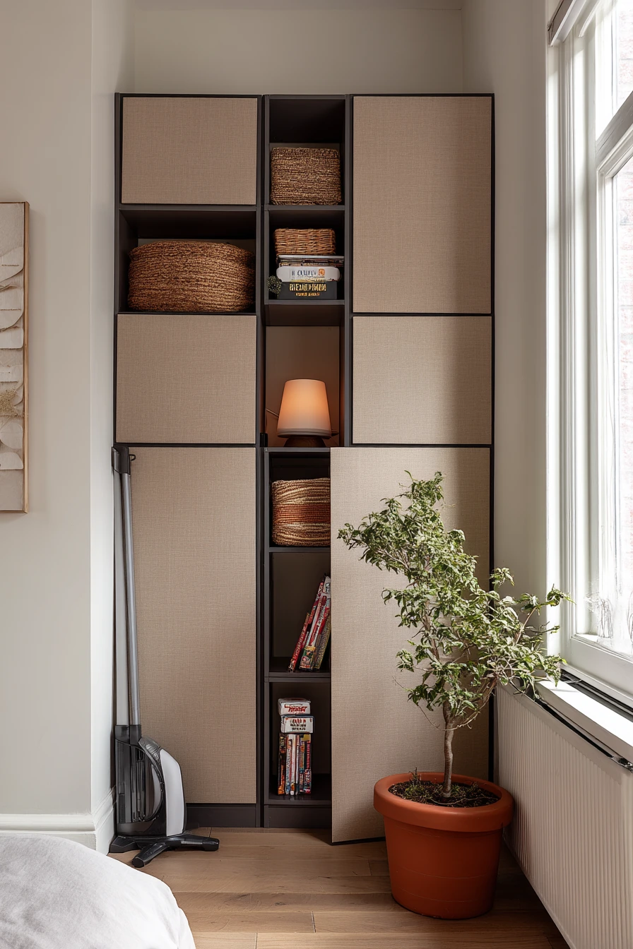 Renter-Friendly Tall Cabinet Hack