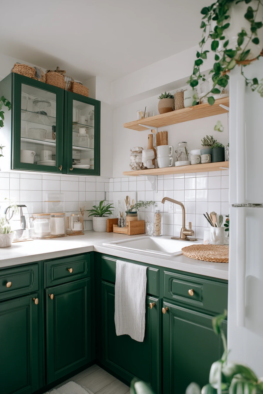 Renter-Friendly Forest Green Refresh