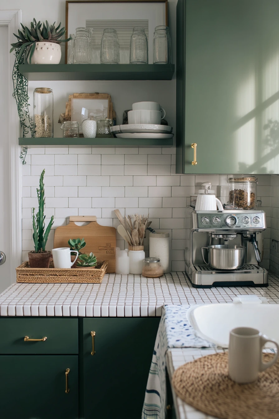 Renter-Friendly Forest Green Refresh